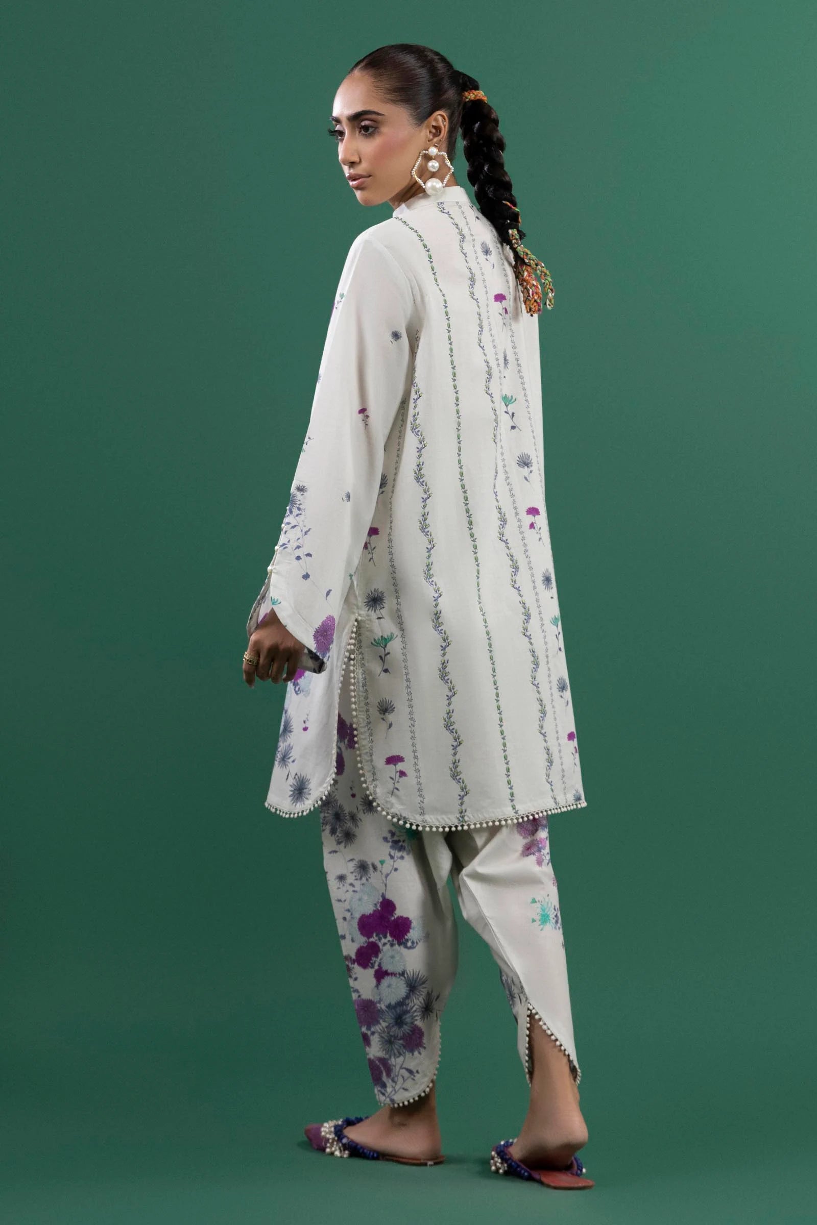 2 Piece Lawn Suit