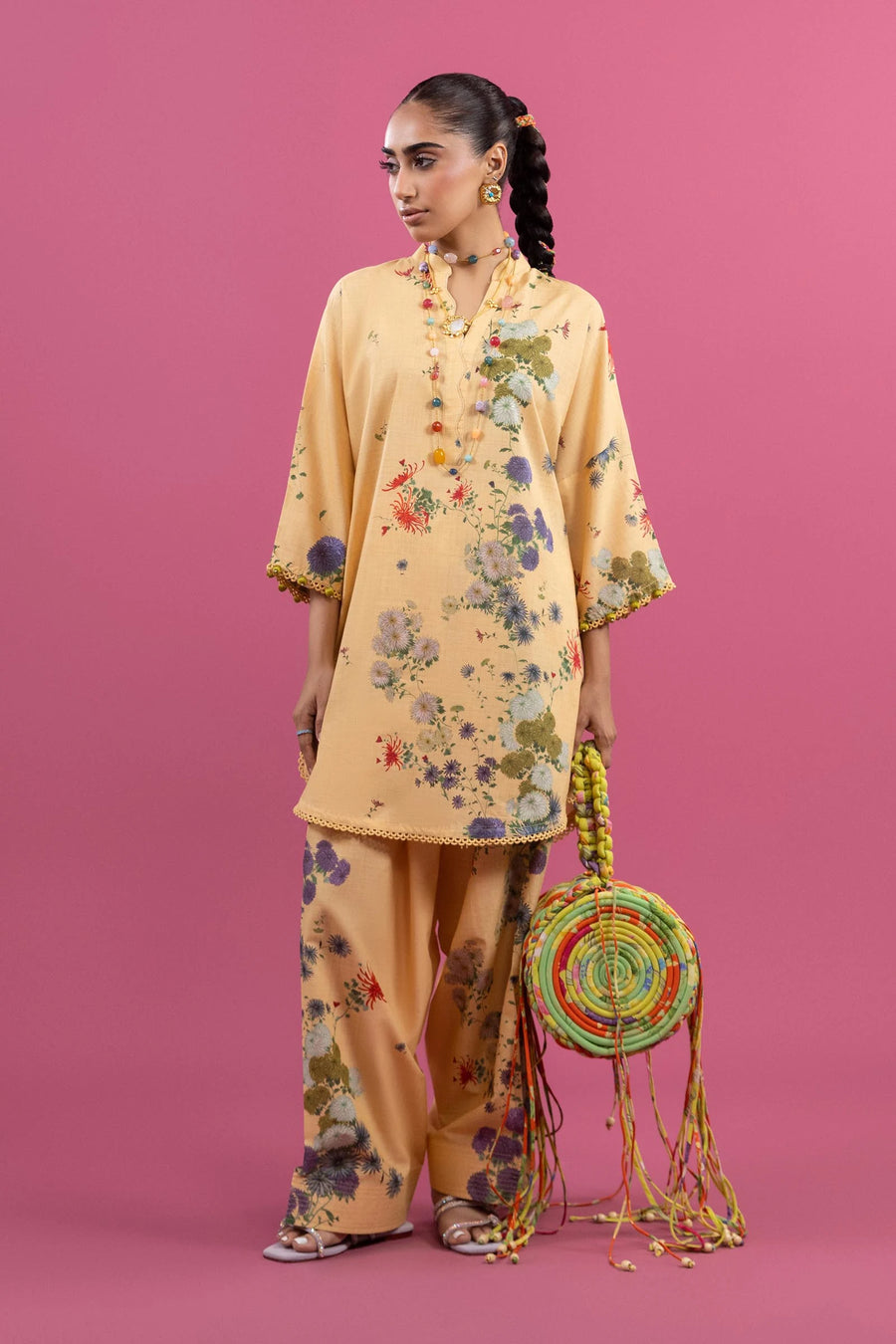 2 Piece Lawn Suit