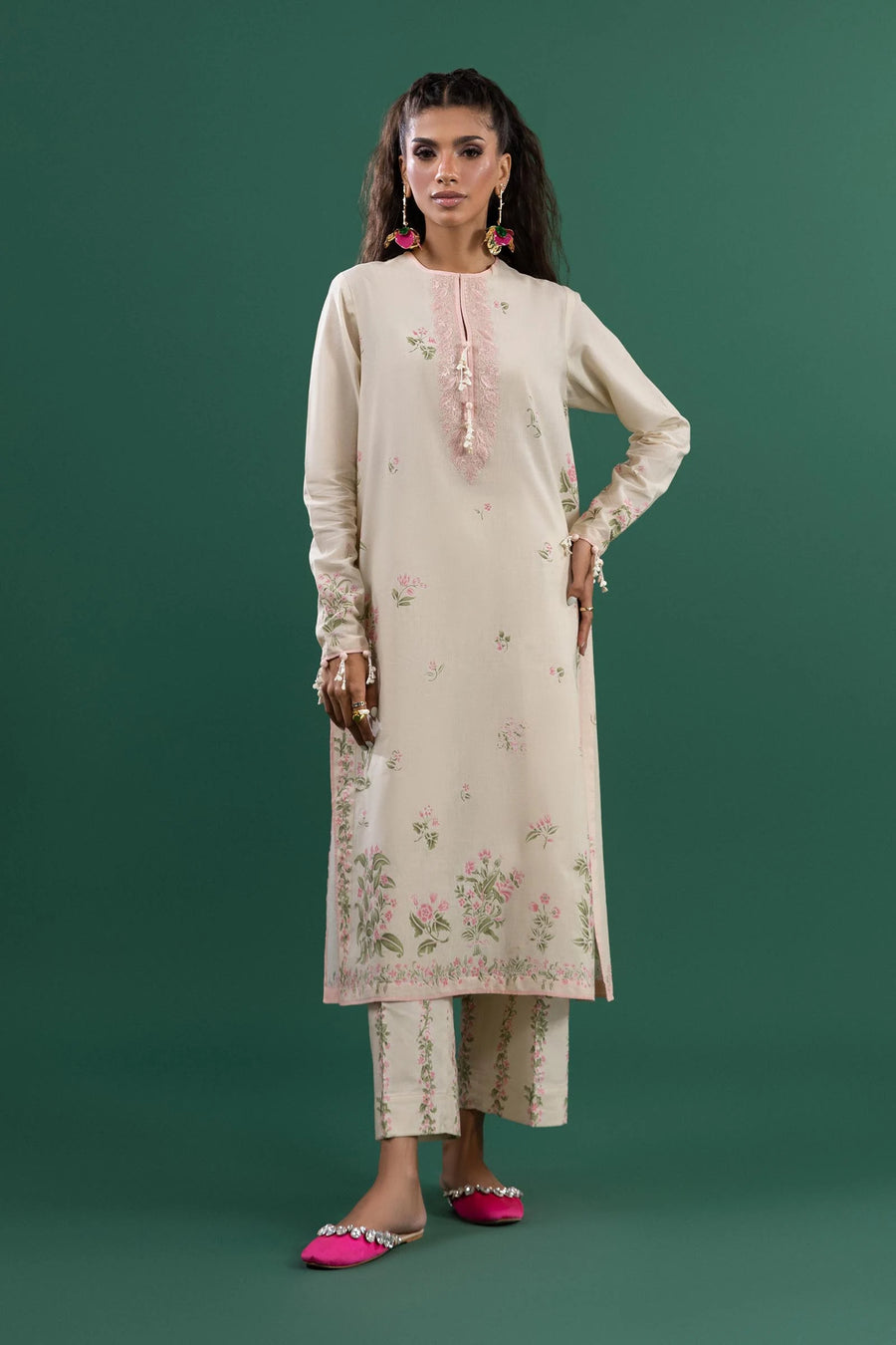 2 Piece Lawn Suit