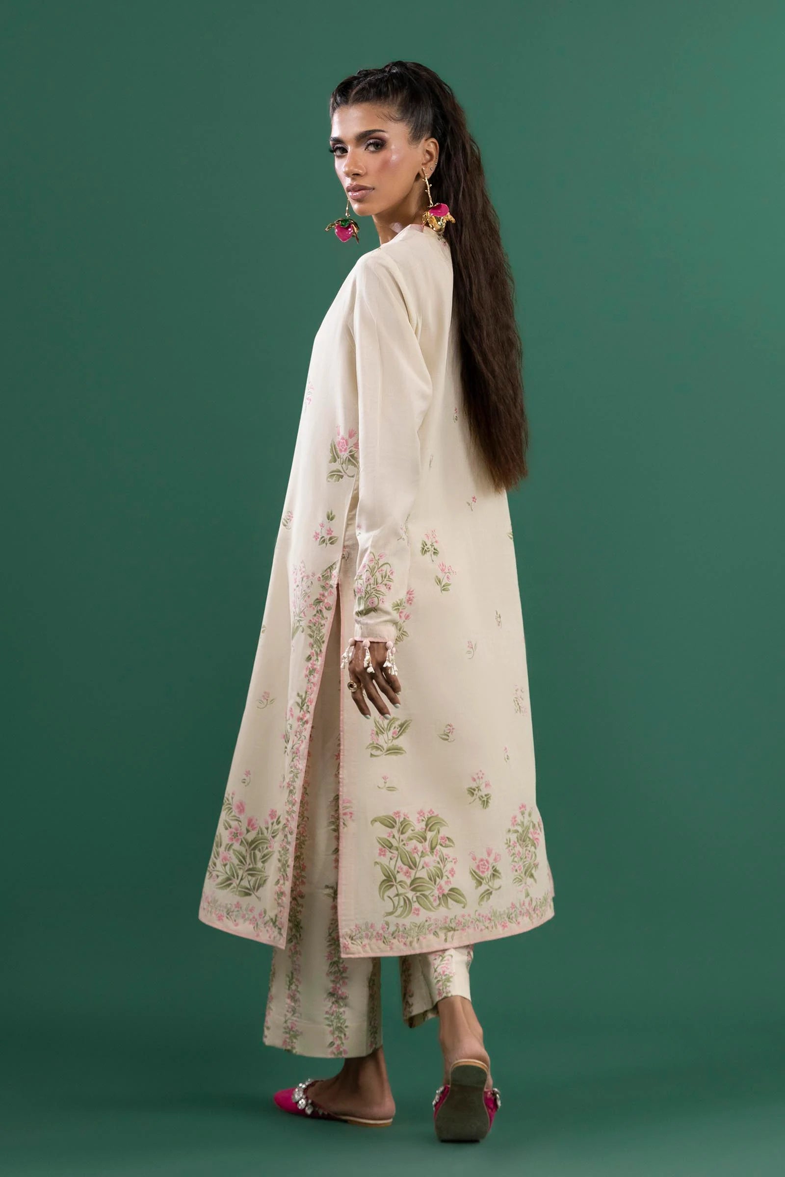 2 Piece Lawn Suit