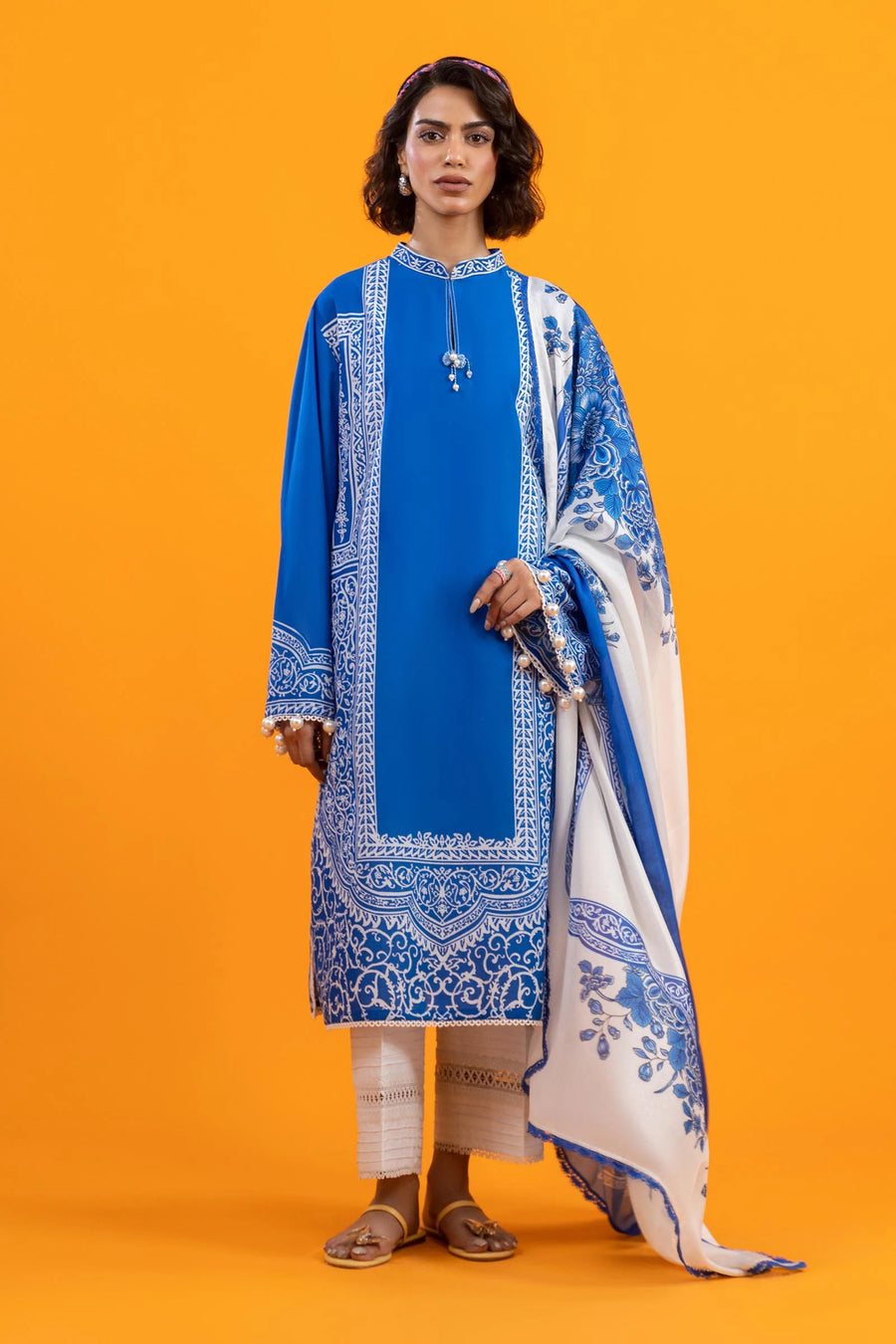 2 Piece Lawn Suit